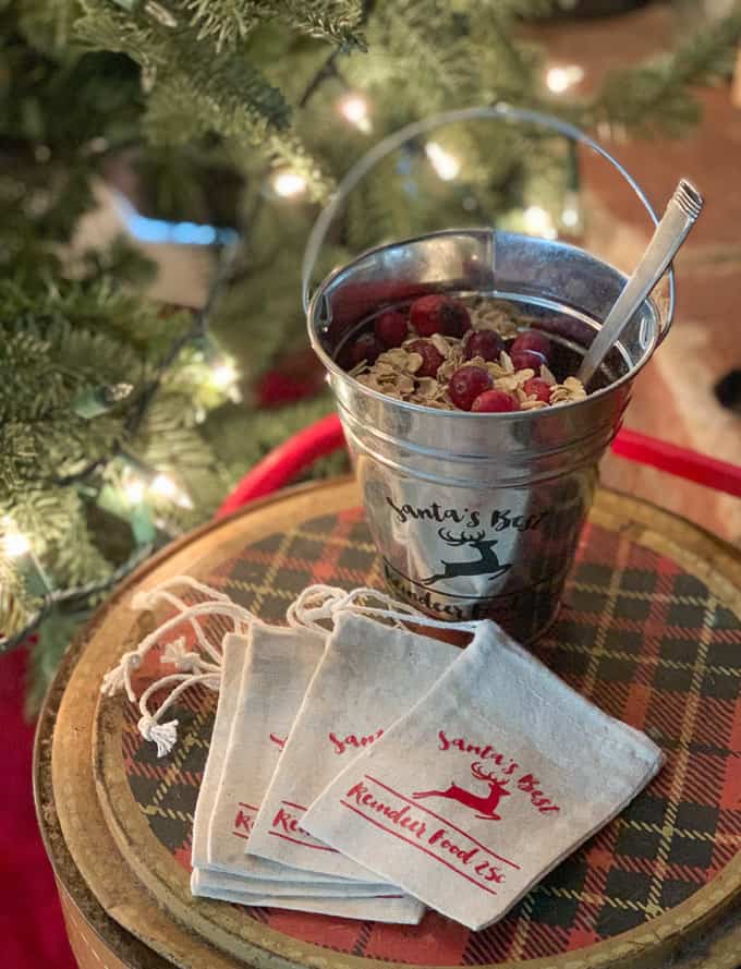 One of my favorite, adorable Christmas DIY ideas that your kids will love is Santa's Reindeer Food. It's simple, farmhouse, and aboslutely adorable! 