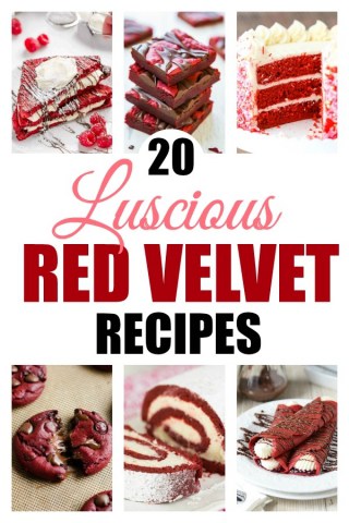 Red velvet recipes text
