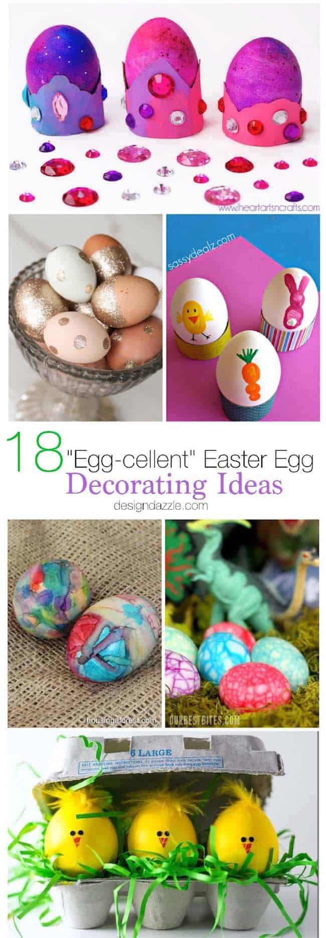 Easter egg decorating ideas