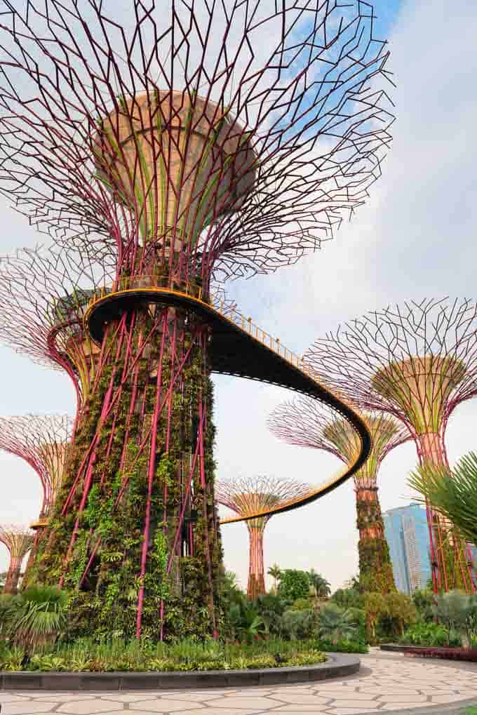 One of my all-time favorite parts of our trip to Singapore was visiting the Gardens by the Bay attractions. They are breathtakingly beautiful, a must-do! | Design Dazzle