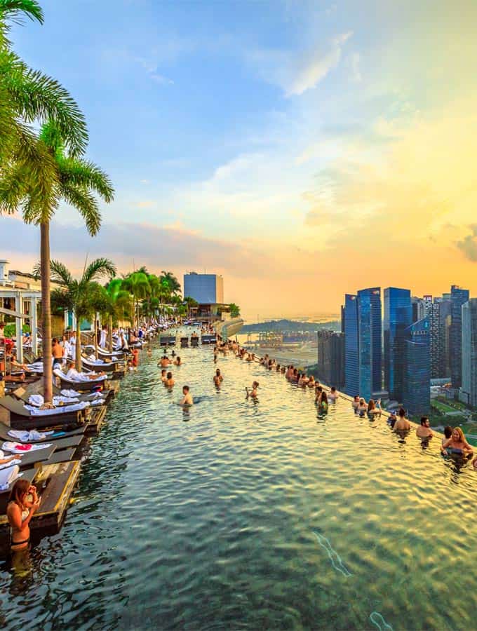 Marina Bay Sands Pool Marina Bay Sands Pool