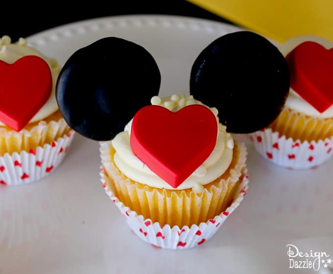 Whether you are planning a party for kids or adults, this Mickey and Minnie Valentine's Day Celebration is adorable and loads of fun! | Design Dazzle