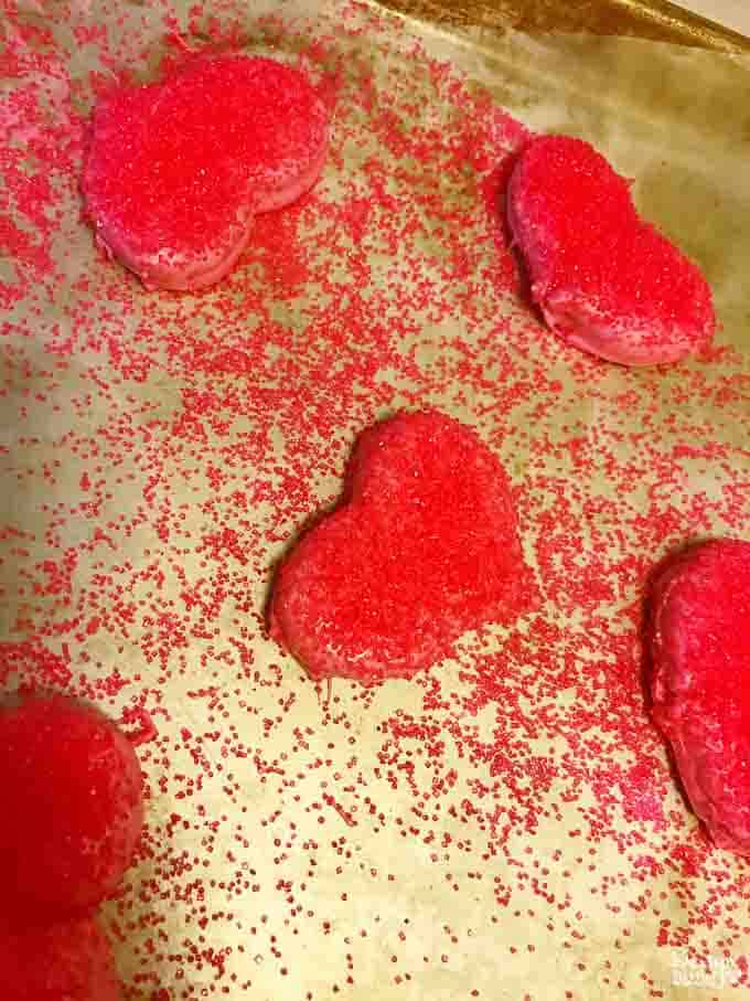 Oh my these Nutter Butter cookie hearts will melt your heart! I love how clever they were created and that they are super quick and easy too! Check them out! - Design Dazzle