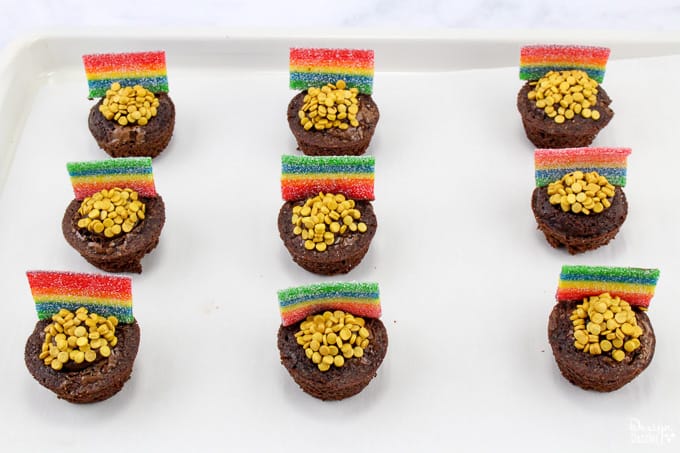 St patricks day brownie bites 5 1