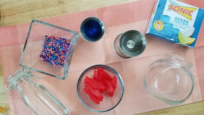 Under the sea fish bowl jello Under the sea fish bowl gelatin
