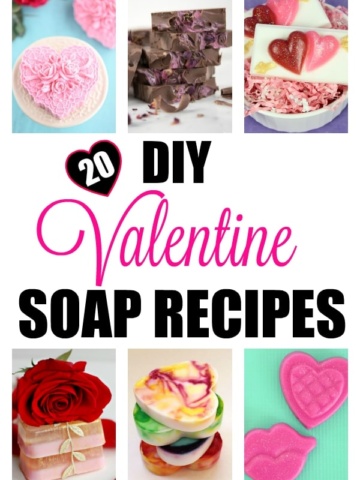 Diy valentine soap recipes