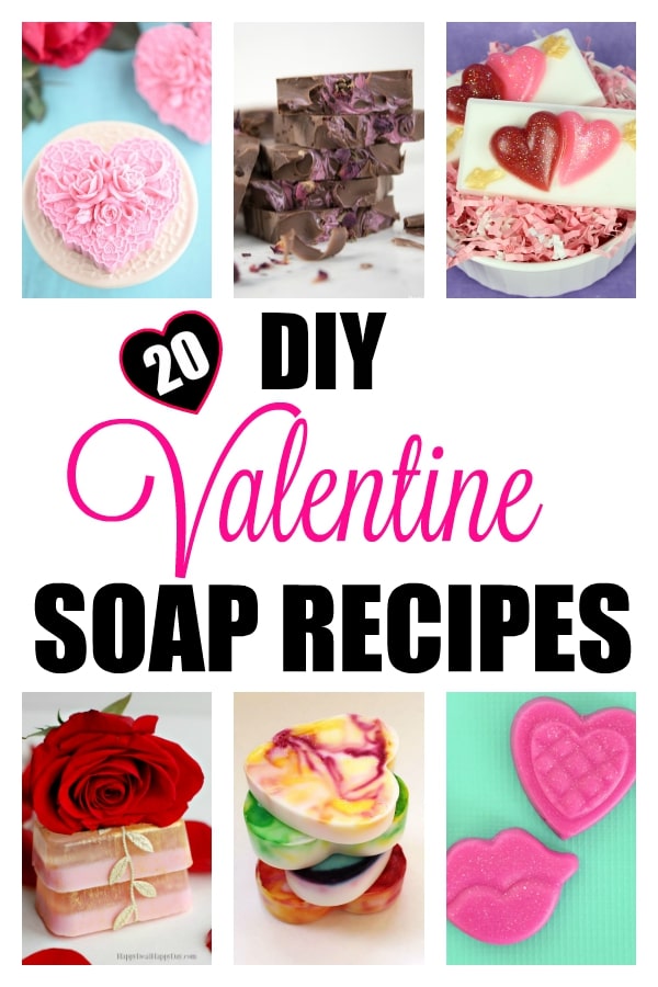 Diy valentine soap recipes