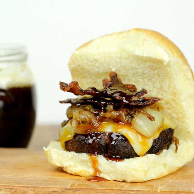 Jack daniels whiskey burger