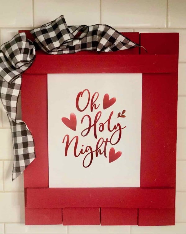 Oh Holy Night Free Printable Gift Tag