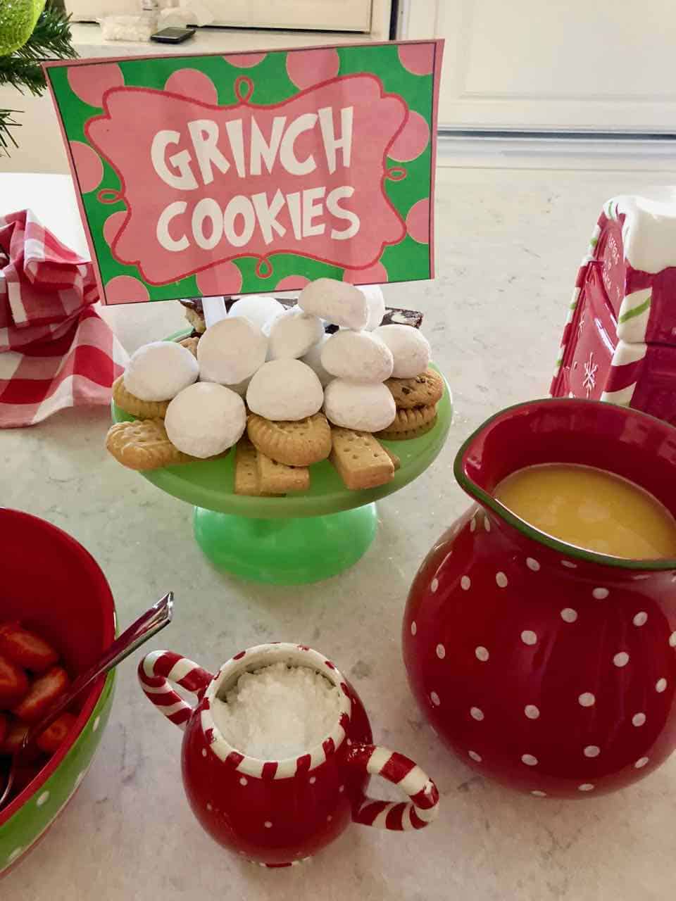 Grinch Themed Christmas Breakfast - Design Dazzle