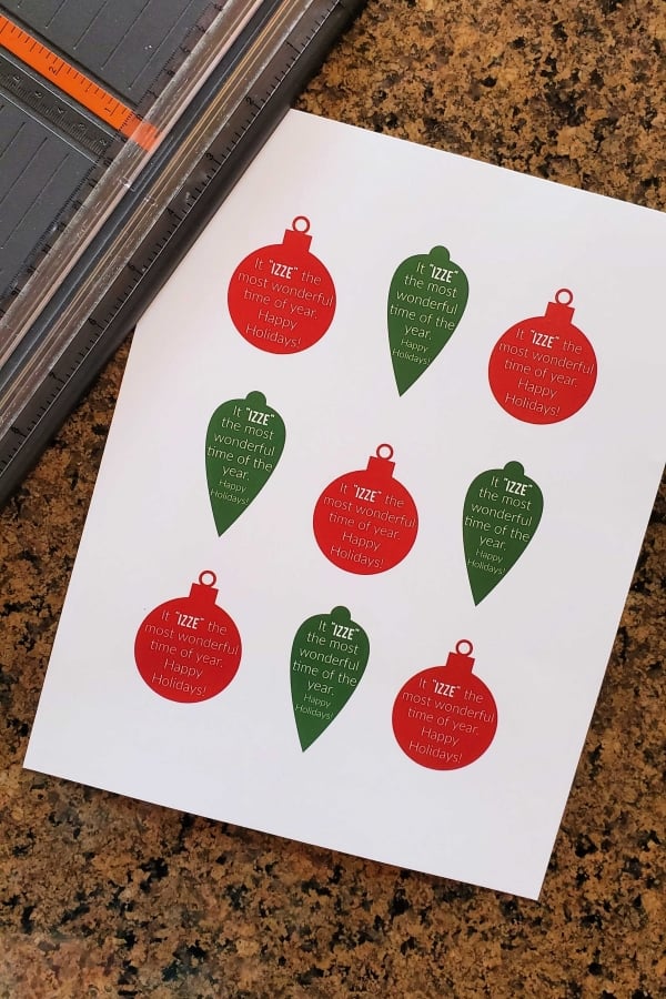 Izze christmas gift tags 1