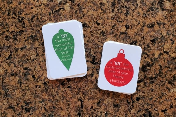 Izze christmas gift tags 3