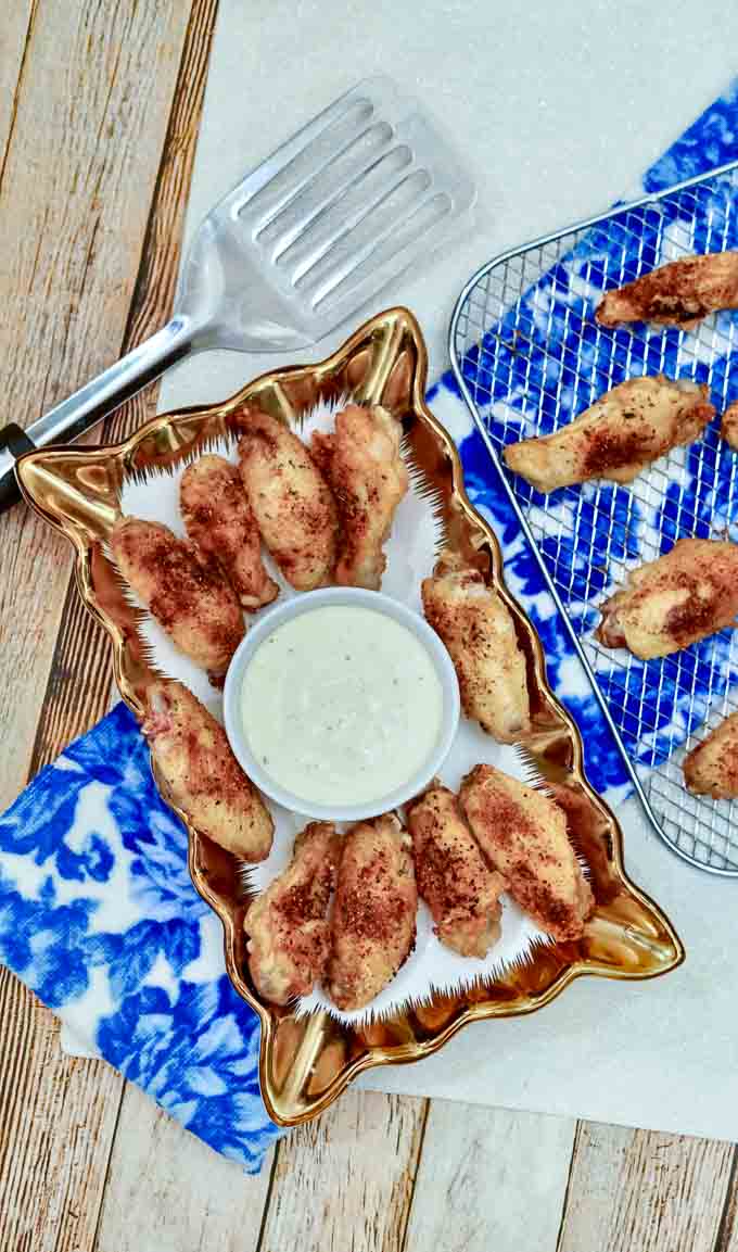 Cajun chicken wings 5