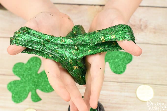 St patricks day slime 8