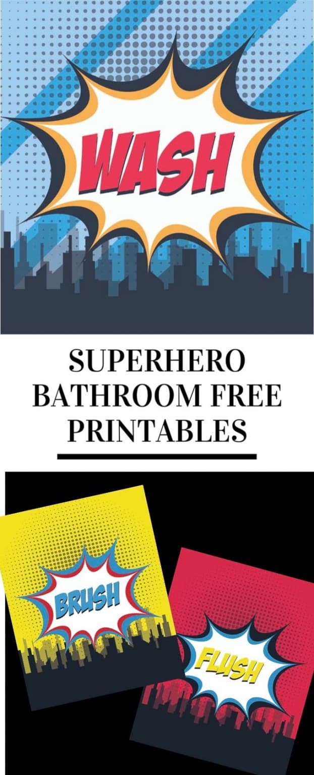 Superhero printables pinterest 1