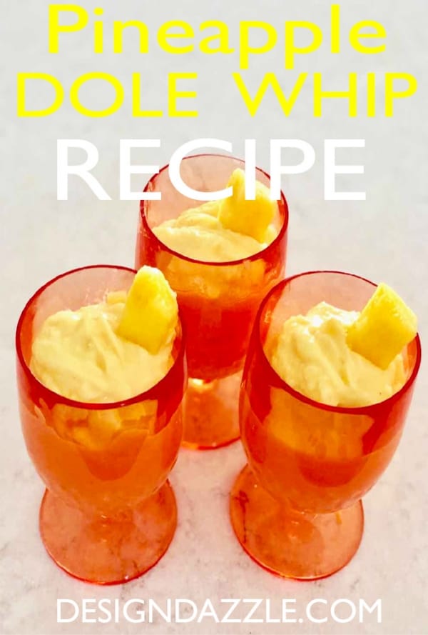 Pineapple Dole whip recipe