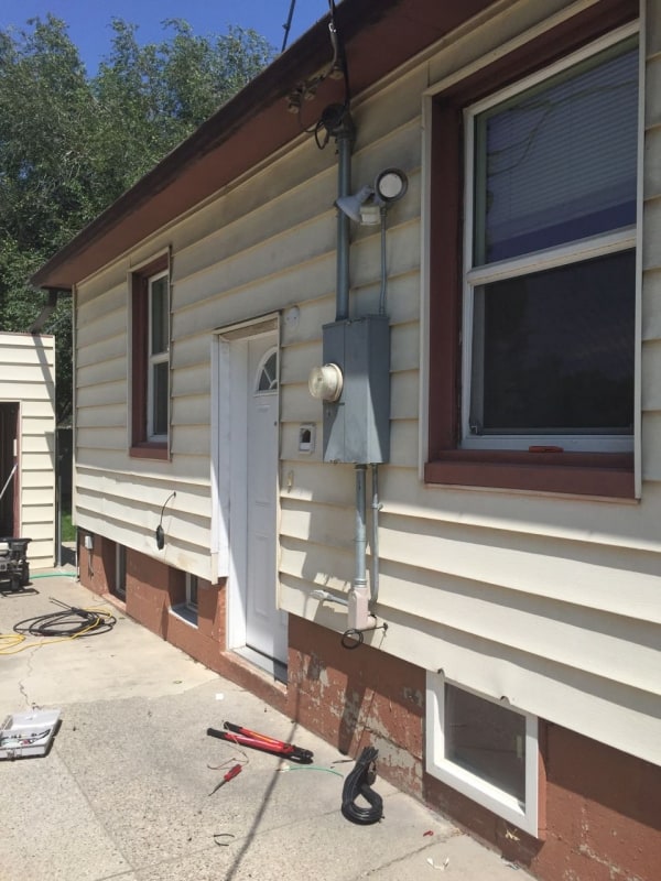 Navy Blue Home Exterior: Before And After