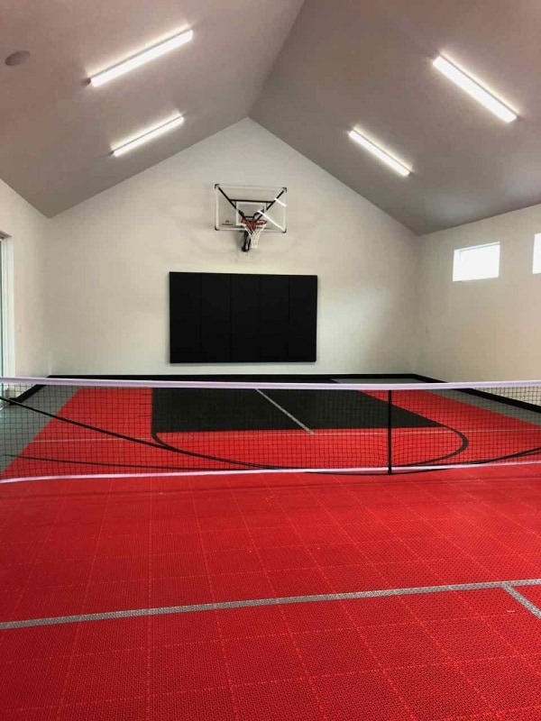 home basketball court indoor