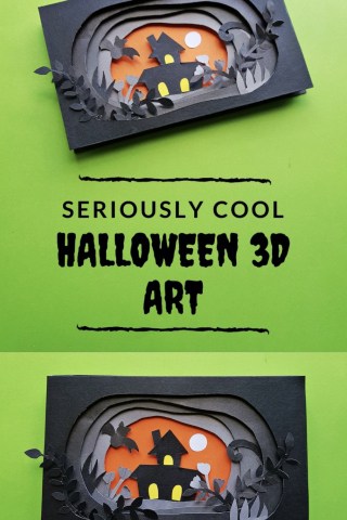 Halloween 3D Art