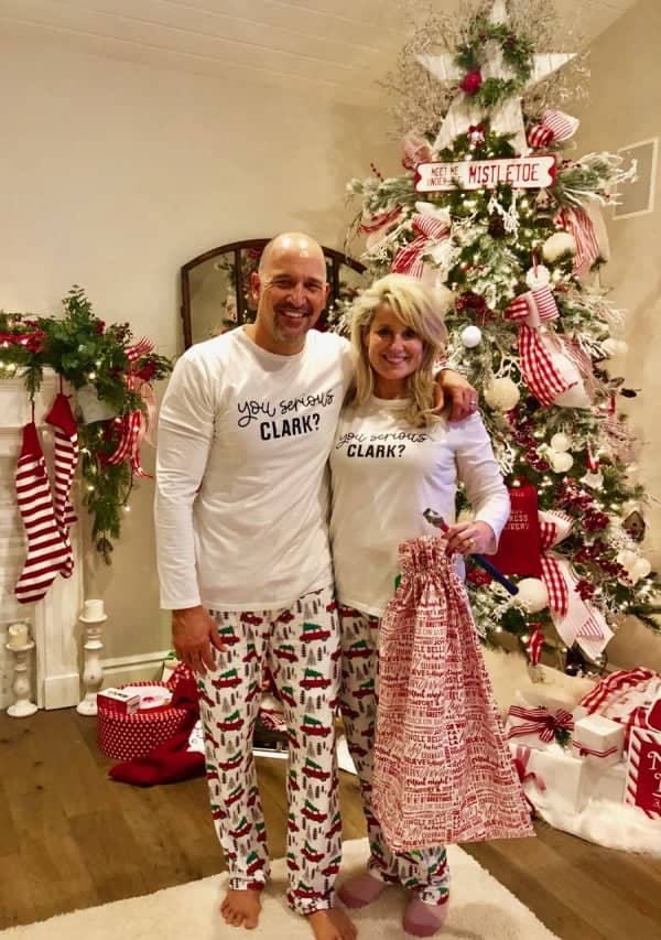 you serious Clark Christmas PJ's