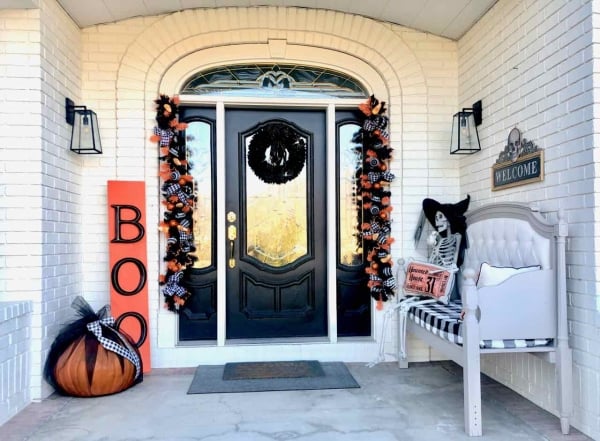 My Porch Halloween Style!