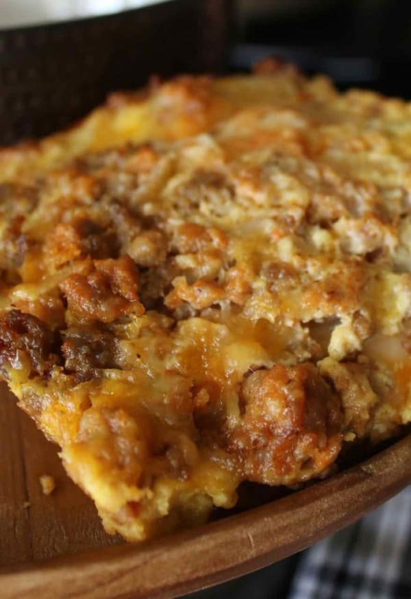 Make-Ahead Breakfast Casserole - Design Dazzle