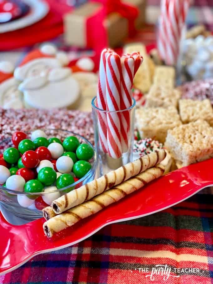 Christmas charcuterie board by the party teacher 15