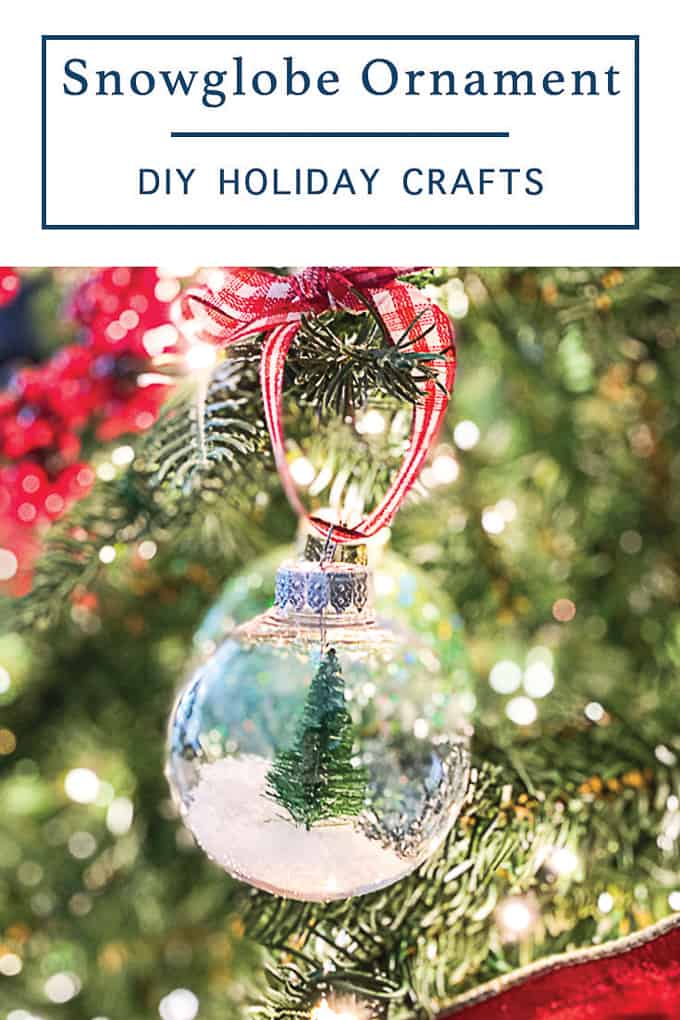 DIY Snow-Globe Ornament - Design Dazzle