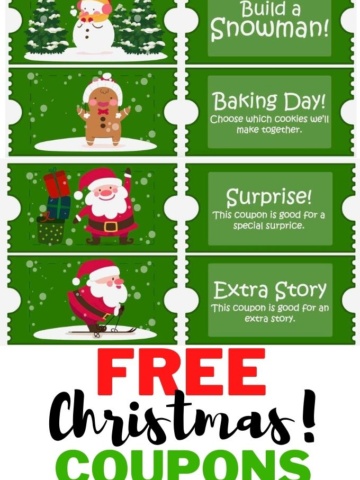 Free Christmas Coupons - Design Dazzle