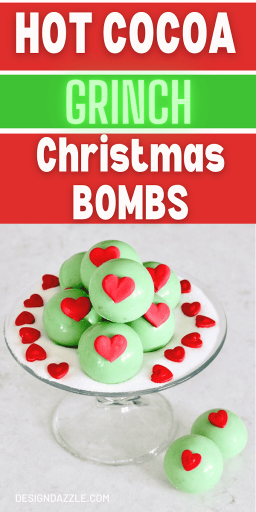 hot cocoa grinch bombs