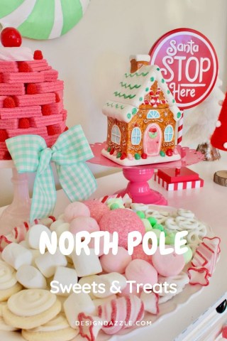 North Pole Sweets & Treats Dessert Table - Design Dazzle