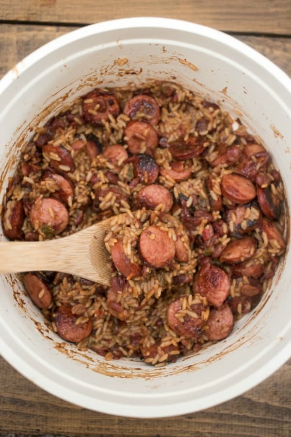 easy one pot red beans and rice dinner