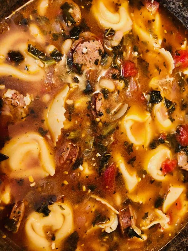 Delicious Tortellini Soup recipe!