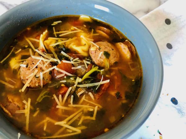 Delicious Tortellini Soup recipe!