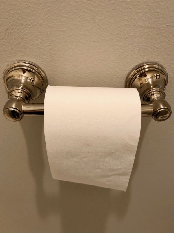 My favorite TP holder. So easy to replace the TP.