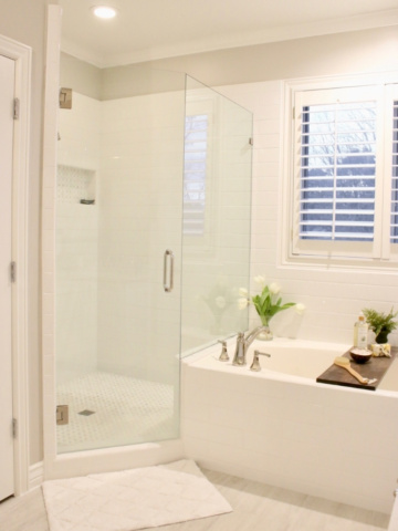 Master bathroom remodel with Pfister