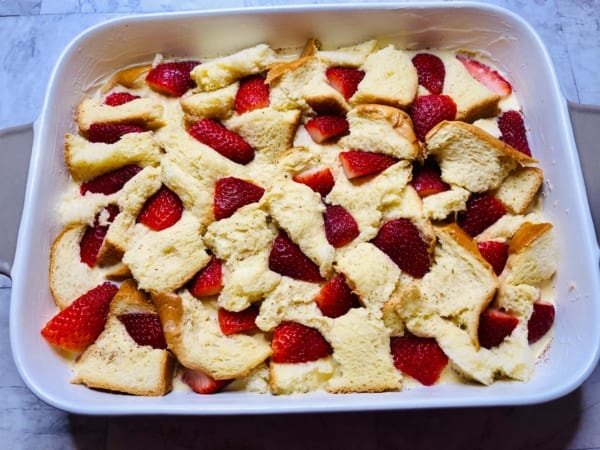 Strawberry french toast bake 5