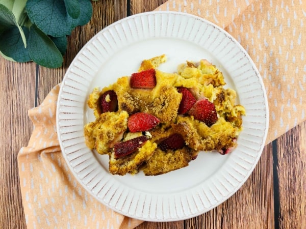 Strawberry french toast bake 7