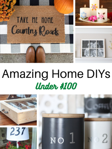 20 Amazing Home DIYs for Under 100 1 1