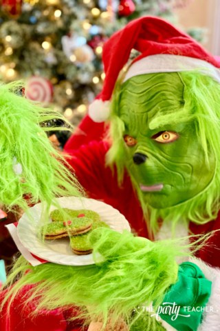 Grinch Nutter Butter Cookie Recipe by The Party Teacher 21