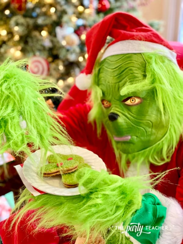 Grinch Nutter Butter Cookie Recipe by The Party Teacher 21