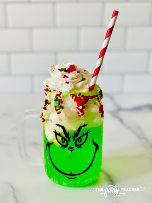 Grinch Soda Float Recipe by The Party Teacher 8