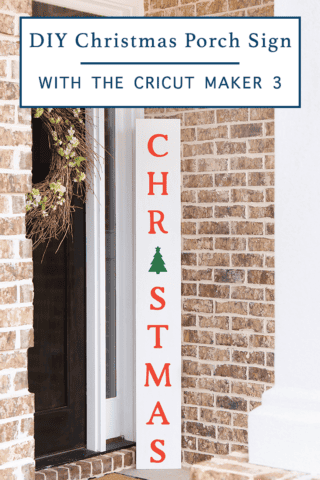 Everyday Party Magazine Christmas Sign With Cricut Maker 3 3