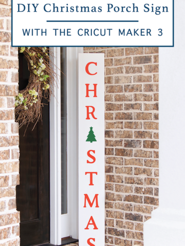 Everyday Party Magazine Christmas Sign With Cricut Maker 3 3