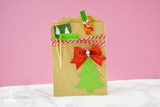 christmas party favor bag