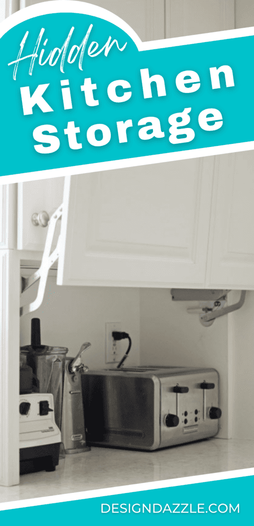 How to Store Small Appliances Inside Kitchen Cabinets - The Homes I Have  Made