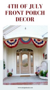 It's enjoyable to decorate for the holidays and the 4th of July is no different. I love my 4th of July Front Porch Decor and enjoy decorating with the holiday decor. As a patriotic family, who appreciates our freedoms. It's a great reminder daily of what we have been given #DIY