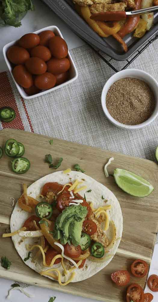 Sheet Pan Fajitas