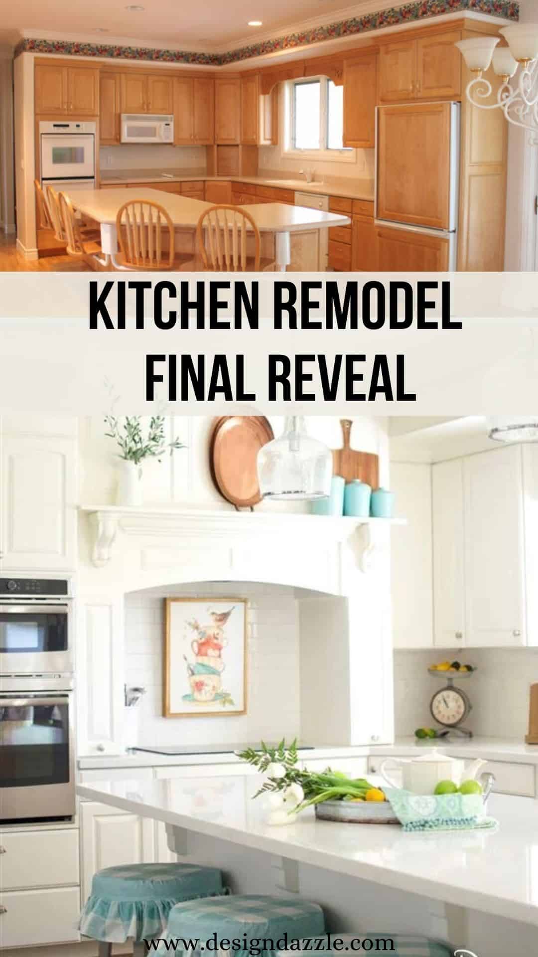 Kitchen Remodel Final Reveal - Design Dazzle
