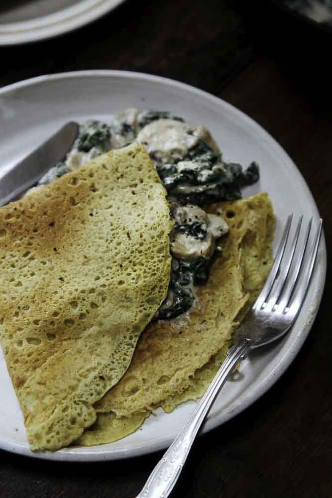 Chickpea Crepes